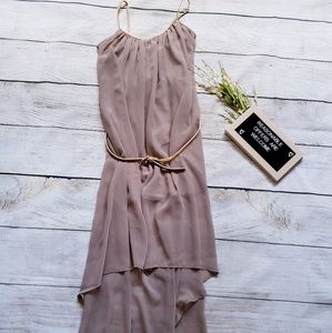 High low maxi dress